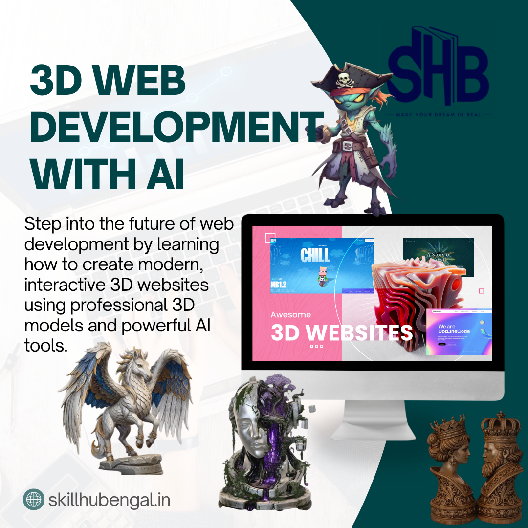 3D Web Development with AI: Build Interactive Websites Using 3D Models &amp;amp;amp; Modern AI Tools
