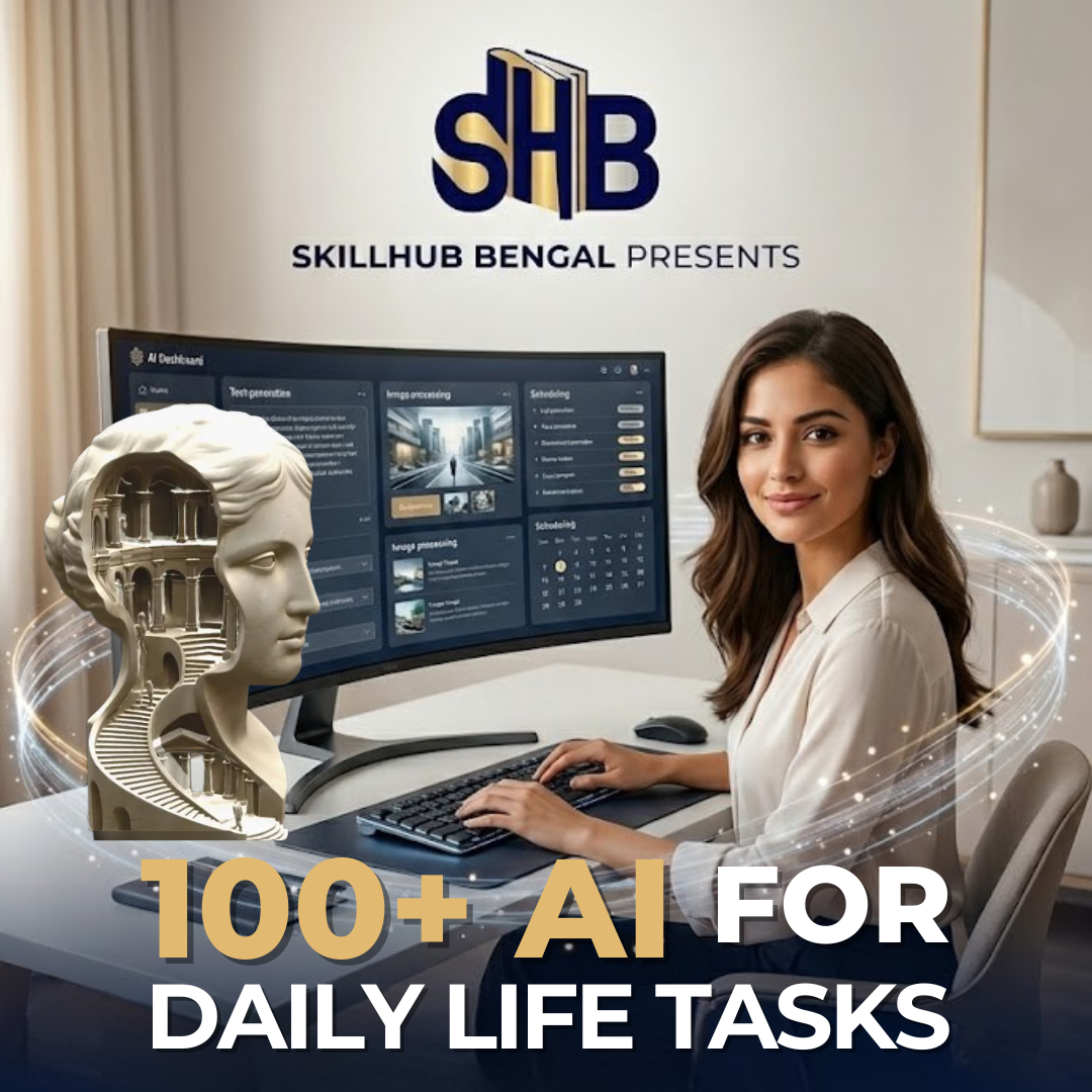 100+ AI Tools for Daily Life: Work Smarter, Save Time &amp;amp; Boost Productivity